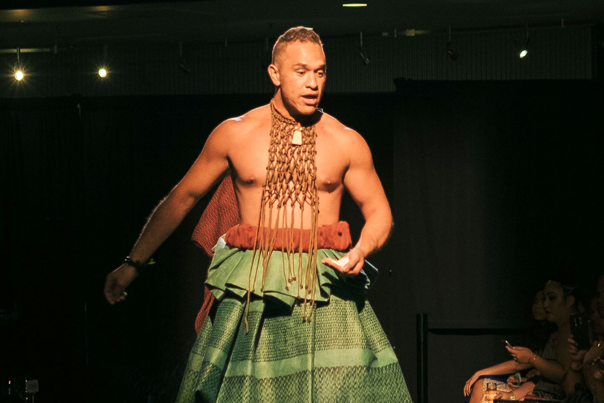 Hawaii Fashion Foundation runway show at New York Fashion Week featuring Hawaiian designs